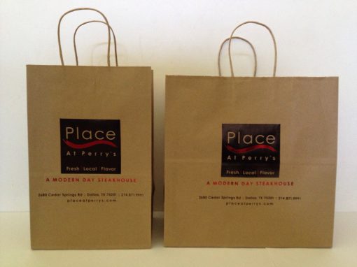 Place at Perry's - hot stamped Black/Red
