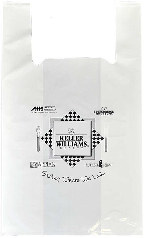 T-shirt style bags- low density poly-0