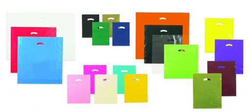 Super Gloss Bags w/die cut handle