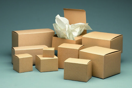Pinstripe Kraft Giftware Boxes-0