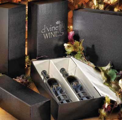 Rigid Folding Wine Boxes