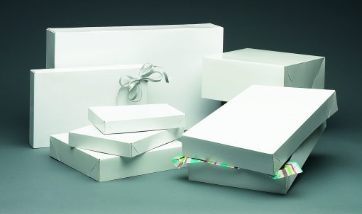 Natural Kraft and White Gloss Apparel Boxes-140