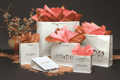 Matte Traditional Shape Paper Euro Totes - Image 11