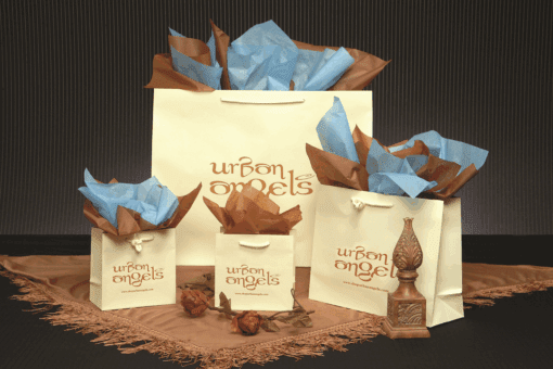 Matte Traditional Shape Paper Euro Totes - Image 9