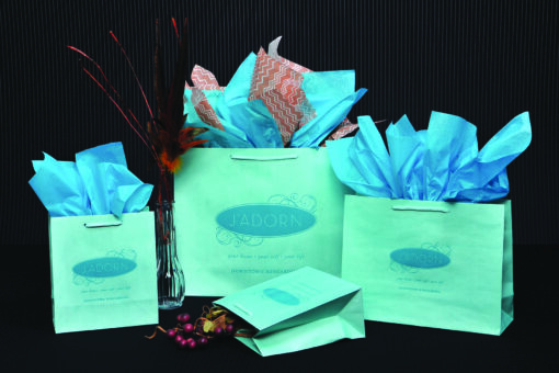 Matte Traditional Shape Paper Euro Totes